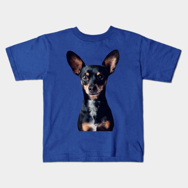 Mini Pinscher Kids T-Shirt by KVC 